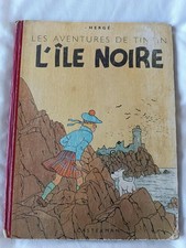 Très RARE Tintin l'ile noire 1947