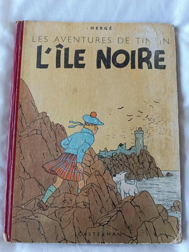 Très rare tintin - très, noire