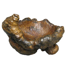 Grand bol en bois de Broussin Sculpté à la Main.