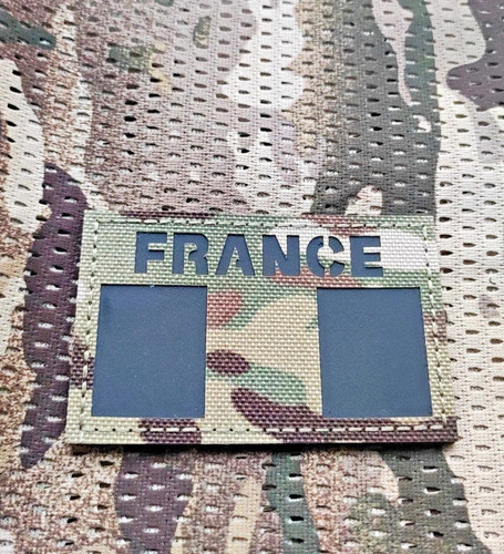 Badge france drapeau multicam - france,