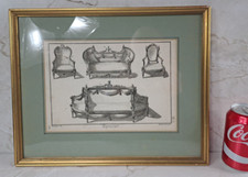 gravure ancienne 18ème sous