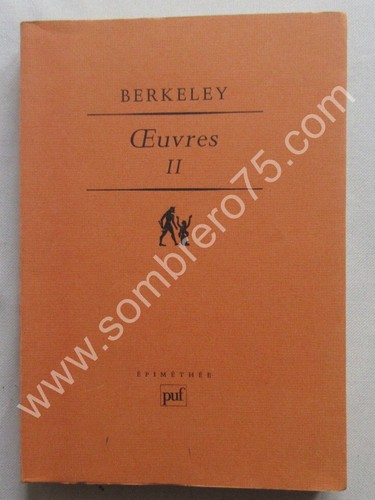 Berkeley oeuvres - oeuvres,