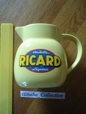 Rare pichet jaune logo ricard - jaune,