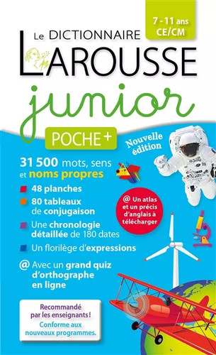 Dictionnaire larousse junior - larousse,