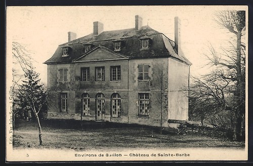 Cpa gaillon château - gaillon,, de