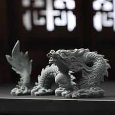 statues dragon, aquarium, paysage pour cheminée, bonsaï,