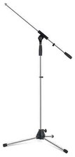 Support Trepied Bati Microphone Micro DJ PA Ajustable Hauteur max. 220cm Chrome