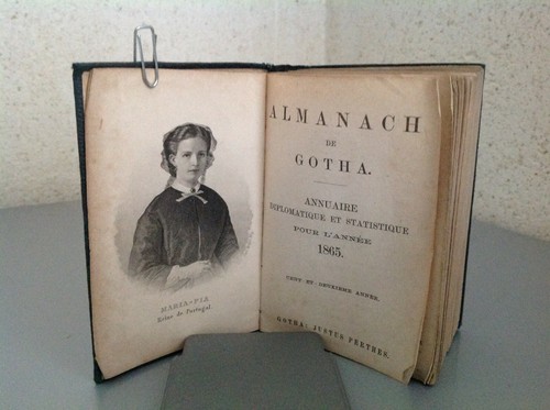 Almanach gotha 1865 - , gotha 