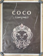 Affiche Toilée: Parfum COCO  (voir CHANEL)  82,5x63cm