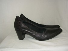 MYMA Escarpins P.41 Cuir noir