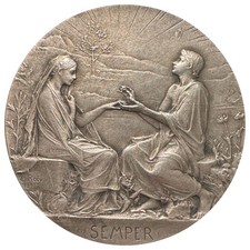 Rare Médaille mariage 1