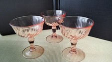 3 Coupes  à champagne