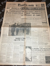 WW2 GUERRE 39 45 FRANCE SOIR