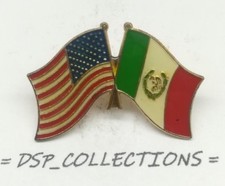 PINS FLAG DRAPEAUX - US / MEXICO - ps48