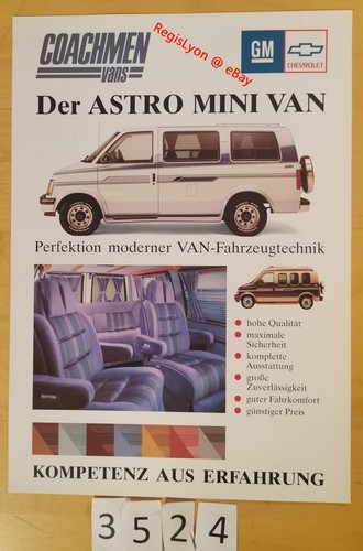 Chevrolet coachmen vans astro - coachmen,