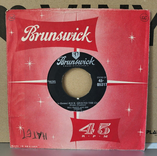 Rare 45t jukebox bill haley - rare, &