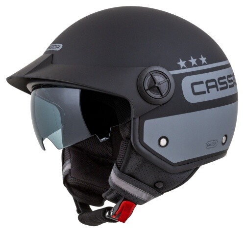 Casque jet roller - roller, cross