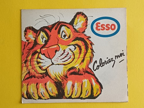 Coloriage publicitaire années
