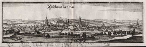 Neustadt sur orla thuringe - sur, l'orla