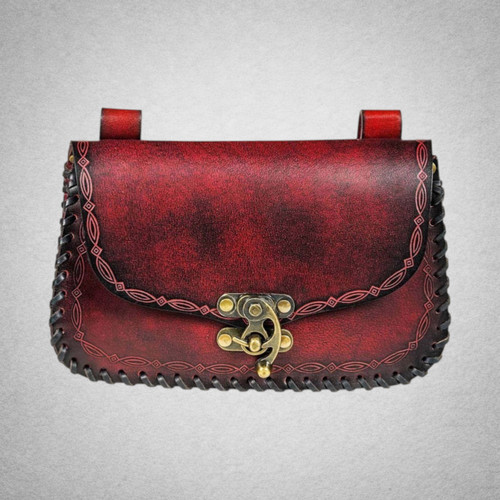 Sac ceinture viking - sac, cuir