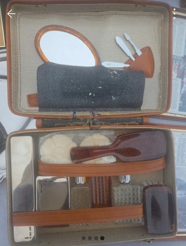 Mallette toilette vintage - toilette,