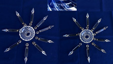 BACCARAT 2 Bobèches et 18