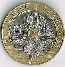 20 FRANCS MONT SAINT-MICHEL