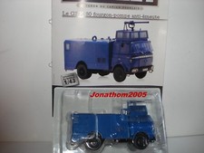 COLLECTION BERLIET - GBK 80 FOURGON POMPE ANTI EMEUTE GENDARMERIE FRANCE au 1/43