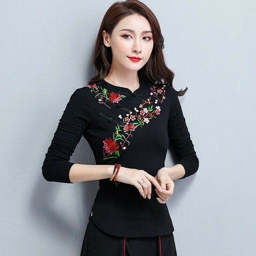 Femme chinois floral - femme,
