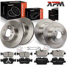 Disques de Frein Ø292 / 296 Plaquettes Avant Arrière pour BMW 3er E90 1er E87