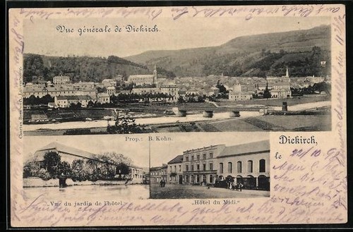 Cpa diekirch vue génerale - vue, de