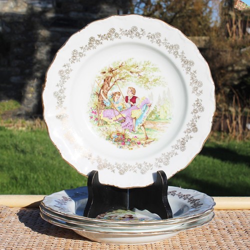 Set assiettes creuses en - assiettes,
