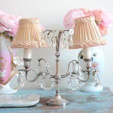 lampe ancienne, girandole, shabby chic, romantique, ancien, vintage, decoration 