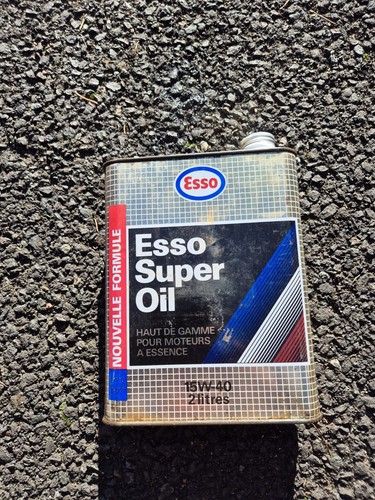 Bidon huile esso super oil - super,