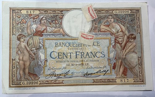 100 francs luc - francs,