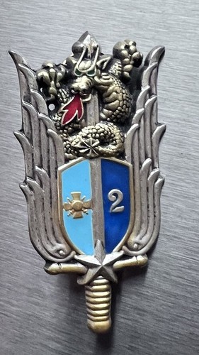 Original militaire insigne 2º - original,