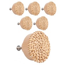 Boutons de Commode en Rotin