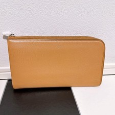 Portefeuille long Céline pour femmes en cuir à deux volets fermeture à...