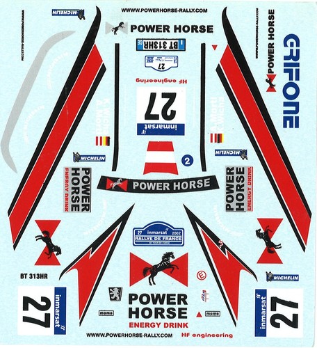 Decal peugeot 206 wrc - decal,