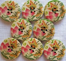 BOUTON BOIS ** 30 mm / 3 cm **