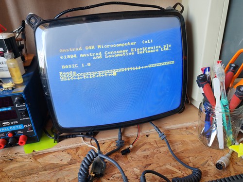 Manette amstrad 4000 din - manette,