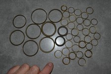 Lot de 40 anciens anneaux de