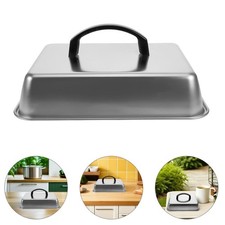  Couvercle De Pot Rectangulaire Couverture Alimentaire Acier Inoxydable