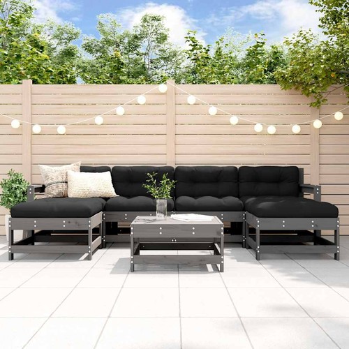 Salon jardin avec coussins - de,
