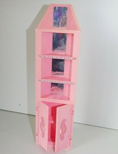 vintage ARMOIRE ETAGERE poupée BARBIE 3639-2048-11 MATTEL italy 1988 MOBILIER