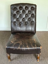 Fauteuil style Chesterfield