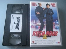 VHS/ Rush Hour 2 /Jackie Chan Chris Tucker/ VF/TBE