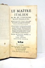 LIVRE ANCIEN VENERONI LE