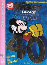 Bande Dessinée MICKEY PARADE
