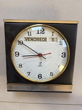 Horloge murale vintage jaz transistor + Dateur